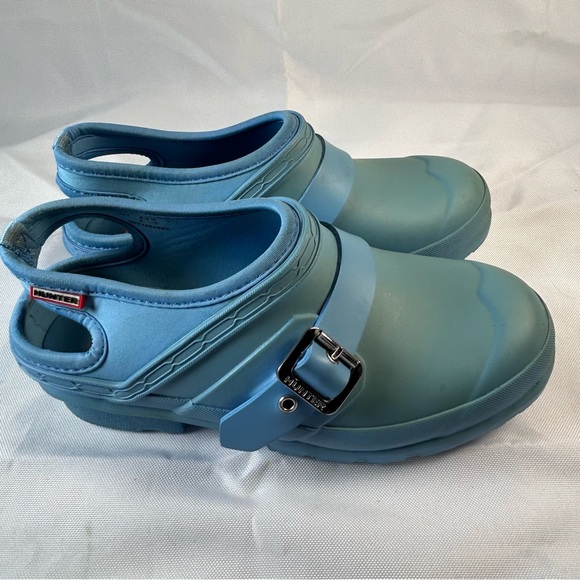 Hunter Blue Original Nebula Play Clog Slingback Slide On Shoes Size 5 - Picture 4 of 11